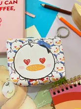 Disney-cartera con caricaturas para niños, monedero de Mickey Mouse, regalo para niña y niño, bolso de almacenamiento con llave colgante, Cartera de paquete para chico y Frozen