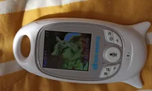 VB601 Video Monitor de bebé inalámbrico 2,0 LCD Babysitter 2 vías hablar visión nocturna temperatura seguridad Nanny Cámara 8 canciones de cuna