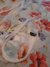 Lupu-extensiones de cabello sintético para mujer, extensiones largas y rectas de color arcoíris, resistentes al calor