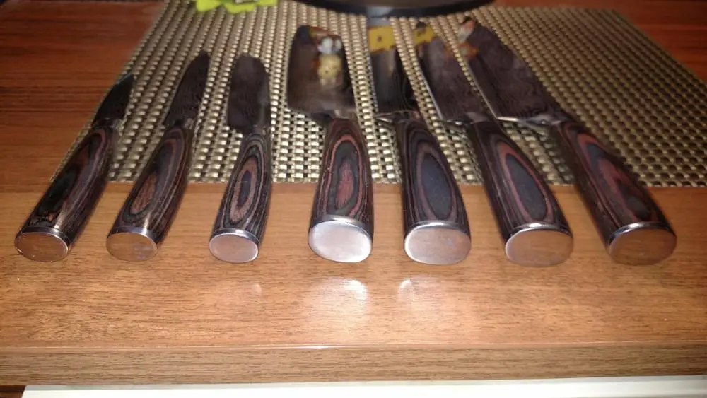 Signature 7 Piece Set Aikido Steel