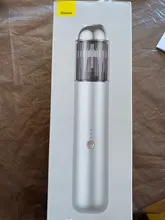 Baseus-miniaspiradora de mano inalámbrica para coche, aspirador portátil de 15000Pa con luz LED, para limpieza del hogar