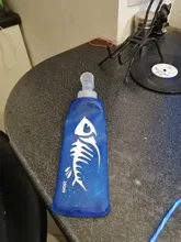 250/500ml de silicona botella de agua para senderismo Tpu deportes botella suave plegable corriendo bolsa de agua de botella de agua para senderismo