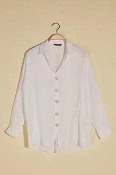 

Trendyol Button Detail Viscose Shirt TBESS20GO0335