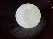 Desk-Lamp Night-Light Bedside Table 3d-Print Timeable Dropship Moon LED