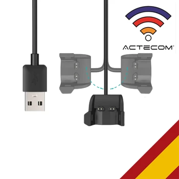 

ACTECOM Cable de Carga para Garmin Vivosmart HR, HR+, Approach X40 - Cable de Carga USB Garmin Vivosmart HR. Garmin HR+