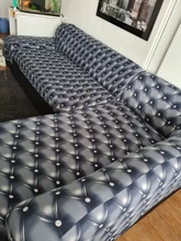 Sofa-Covers Longue Chaise Elastic Plaid Living-Room Order Fundas for Need Con