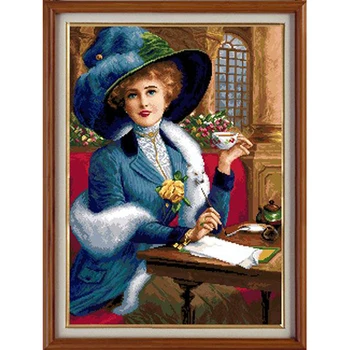 

X-813 set for embroidery expressions 'From Paris with love', 31x43 cm