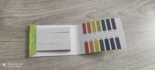 1 juego = 80 tiras Profesional 1-14 pH papel de tornasol ph tiras de prueba de agua cosméticos la acidez del suelo, tiras de prueba con tarjeta de control