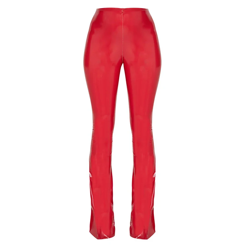 Flare Trouser Women Stretch Slim 