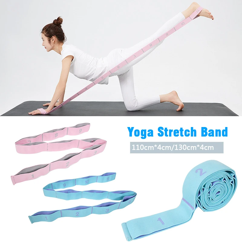 1Pc Sport Training Yoga Resistance Band Home Gym Fitness Pitales Belt Latin Dance Stretch Strap