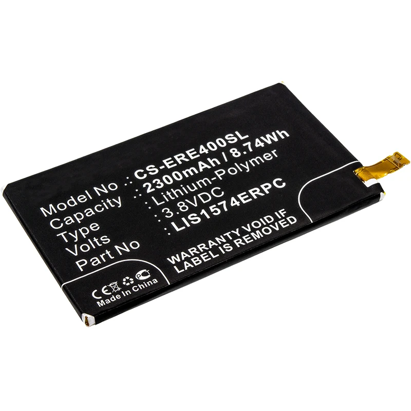 Аккумулятор CS-ERE400SL LIS1574ERPC для Sony Xperia ion LT28h 3.8V / 2300mAh 8.74Wh | Мобильные телефоны и