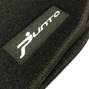 

Fiat Punto Evo 5 seater mats (2009 - 2012) custom Logo