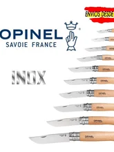  Navajas Opinel, stainless steel, hunting knife, field knife, 3 measures available, No. 6, 7 and 8 