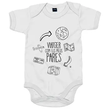 

Baby bodysuit viatger com Els Meus pairs