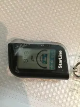 Llavero para mando a distancia LCD Vertical A93, sistema de alarma antirrobo para coche, bidireccional, rusa, A93