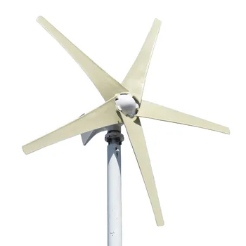 

400W 48V 5 blades for home residential low start up wind turbine generator kit+ MPPT charge controller