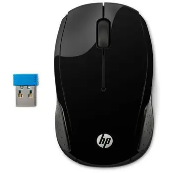 

HP 200 BLACK WIRELESS MOUSE