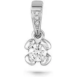 

Kabarovsky pendant with 4 white gold diamonds