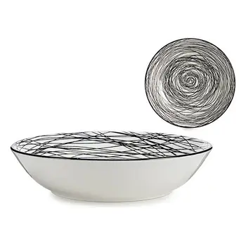 

Deep Plate Black Porcelain (Ø 20 cm)