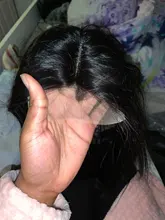 Short Bob Wigs Lace Closure Remy-Hair Blunt-Cut Wg Glueless Black Straigh Pre-Plucked