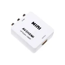 Адаптер Mini HDMI AV 1080p Converter to 3 rca(Белый