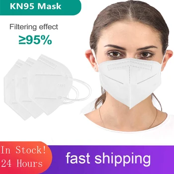 

FFP2 Dust Mask KN95 Face Masks Reusable FFP3 Protective Mask 5 Layer Dustproof Facial Protective Cover CE Mask Safety Supplies