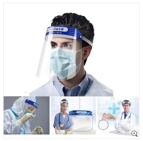 (Made in Turkey) 5pcs Face-protection Eyeshade Shield Mask Antibacterial face shield | Безопасность и защита