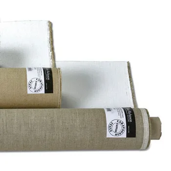 

Canvas per meter caravan primed medium grain width 210 cm