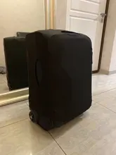 Sólido de color cubierta anti polvo para maleta cubierta protectora de equipaje para 18-30 pulgadas cubierta de carrito cubierta de polvo accesorios de viaje