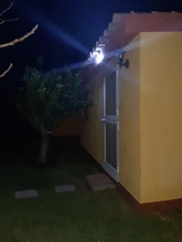 Solar-Light Garden-Decoration Motion-Sensor Outdoor Waterproof 100 Led 144 PIR 