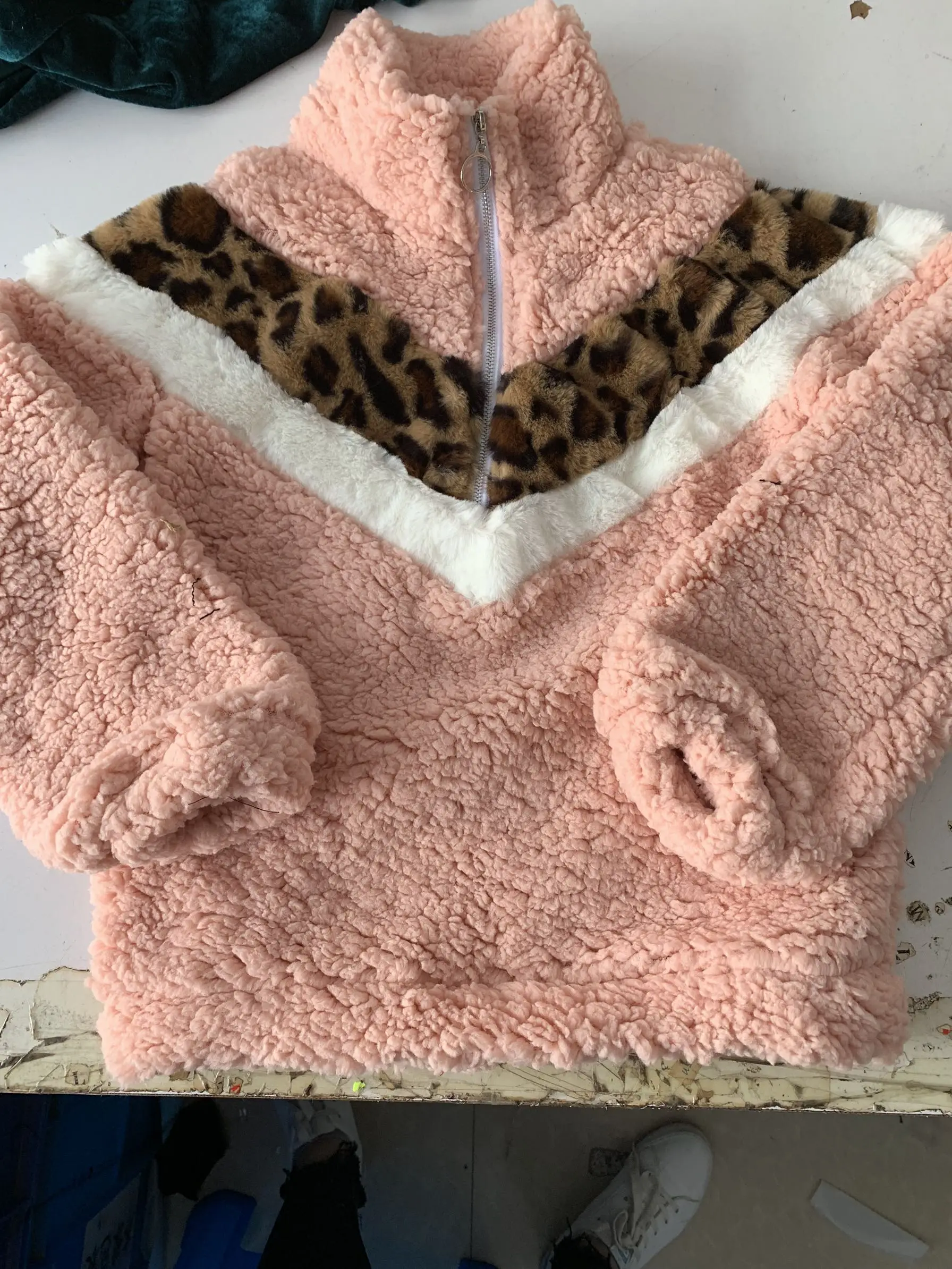 Mommy& Me, леопардовые пуловеры из шерпы, белые, розовые, детские, леопардовые, для взрослых, шерпы