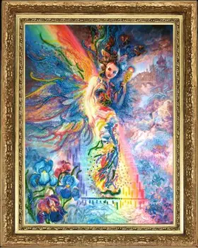 

461 set for embroidery with beads butterfly 'Iris keeper rainbow ', 35*26 cm