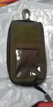 Mini Paquete de gancho táctico EDC Pouchm, cartera táctica, bolsa de tarjeta, riñonera militar para exteriores para caza