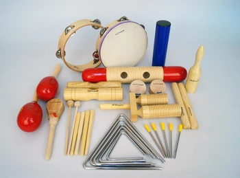 

Flt-lt17 set of percussion 17 items in a case, fleet