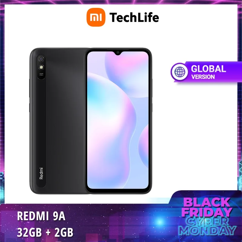 Телефон Xiaomi Redmi 9A 32 Гб ПЗУ 2 ОЗУ (абсолютно новый/запечатанный) | Redmi9a смартфон