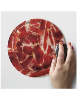 

MOUSE PAD DESIGNER SOUVENIRS IDEAL TO GIVE WITH FIT LID HAM IBERICO