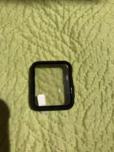 Protector de pantalla completa para Apple watch, carcasa rígida mate para Apple watch 6/SE/5/4/3/360, película de vidrio templado para iwatch 2/1