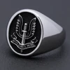 Special Air Service SAS Who Dares Wins Force Military Sterling Silver Ring 3