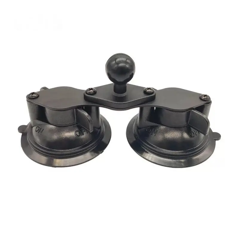 suction cup only Сверхмощная двойная планшет на присоске с 1 дюйм с шаровой головкой для крепления для ipad mini air 1 2 3 4 - Цвет: suction cup only