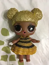 LOL SURPRISE-reina abeja con vestido y niños, conjunto de ropa brillante Punk boy con traje ostentoso con cuerpo de niño, juguete de colección