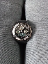 Relojes de lujo para hombre, de cuarzo, Digital, LED, de goma, militar, deportivo, militar, erkek kol saati