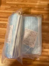 Mascarilla médica desechable de 3 capas con filtro, no tejida, transpirable, protectora, quirúrgica, envío en 12 horas