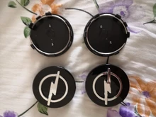 Tapas de llantas para coche Opel, tapacubos de centro de rueda, Logo, insignia, accesorios, diámetro exterior de 56mm, 59mm, 60mm, 65mm, 68mm, 4 Uds.