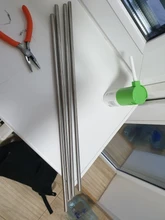 Varilla de acero inoxidable 303, varillas de eje lineal de 2mm, 3mm, 4mm, 5mm, 6mm, 7mm, 8mm, 10mm, 12mm, 16mm, longitud de 400mm