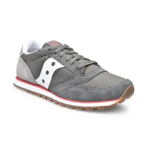 SAUCONY мужской унисекс Джаз lowpro уличная серый/красный|Кроссовки и кеды| |