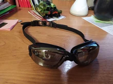 Gafas de natación ajustables para hombre y mujer, protección UV, impermeables, antiniebla, para piscina, buceo, Gafas de agua