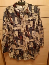 Camisa larga Vintage de lino y algodón para mujer, blusa informal de manga larga con cuello levantado