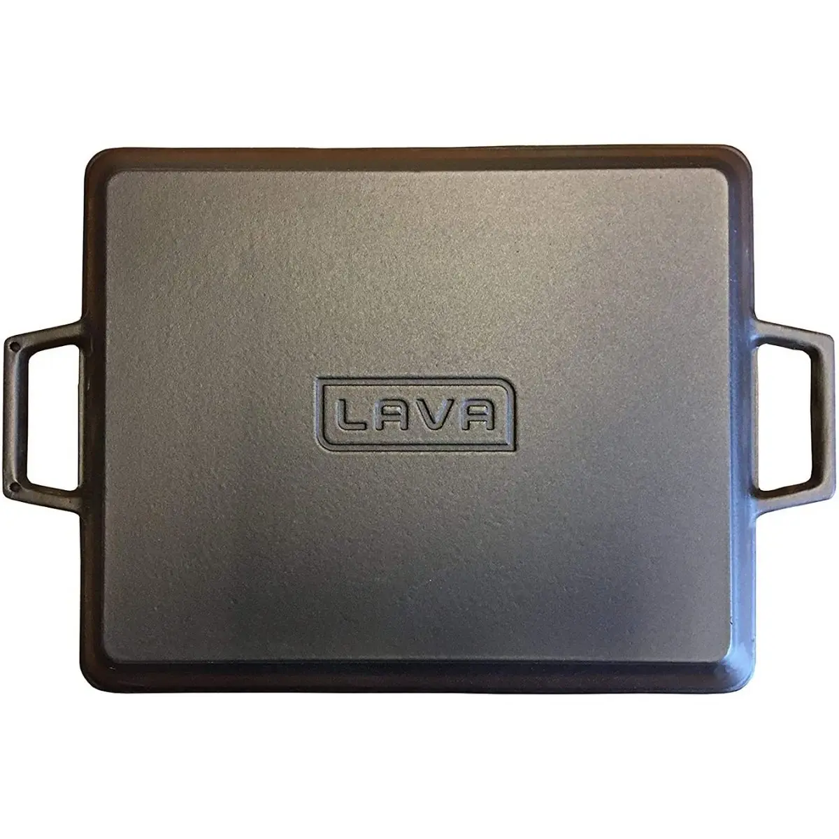 Cast Iron Pan 26x32 cm Rectangular Non-Stick Steak Pan, Metal Handle Gas  Stove Oven Baking Tray Delicious Hybrid