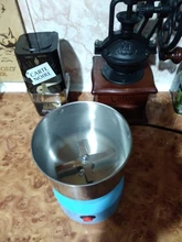 Molinillo de café eléctrico, herramientas de cocina, hierba, sal, pimienta, especias, nuez, cereales, Mini molinillo en polvo