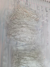 200 unids/lote 16 20 25 30 35 40 50mm tono brillante Bola de cobre Pin de la cabeza para la fabricación de la joyería DIY Headpin resultados Accesorios